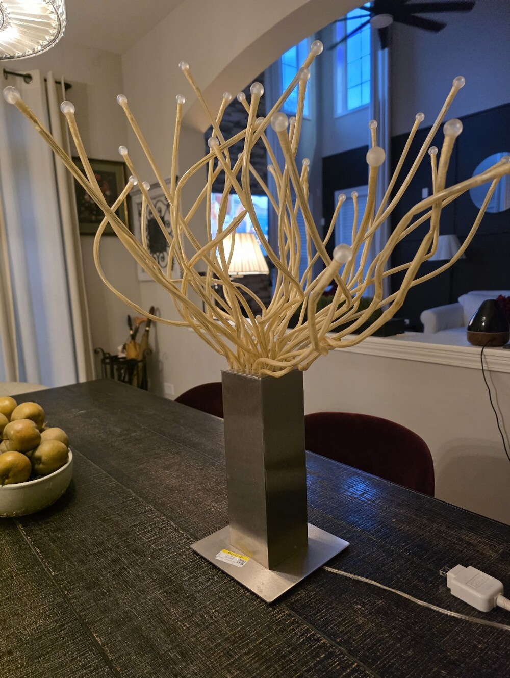 IKEA Stranne LED Mod Table Lamp Medusa Octopus Tentacles Brushed Stainless Steel - Picture 8 of 11